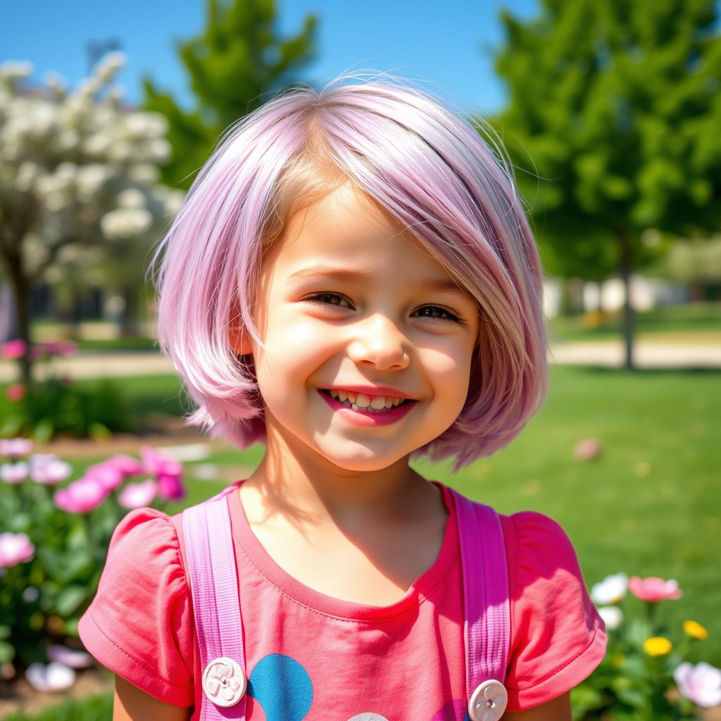 5 years baby girl hair cutting style short hair