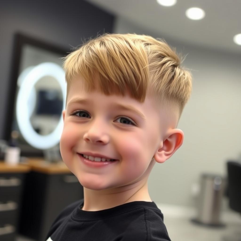 6 year old boy haircut styles