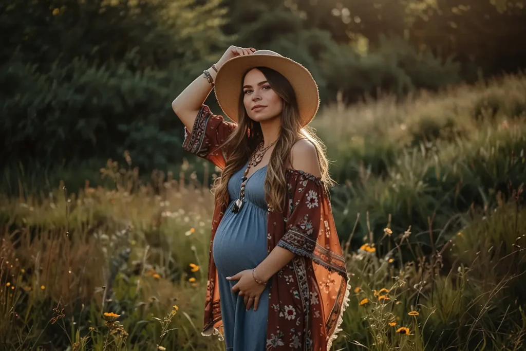 Bohemian Maternity Style02