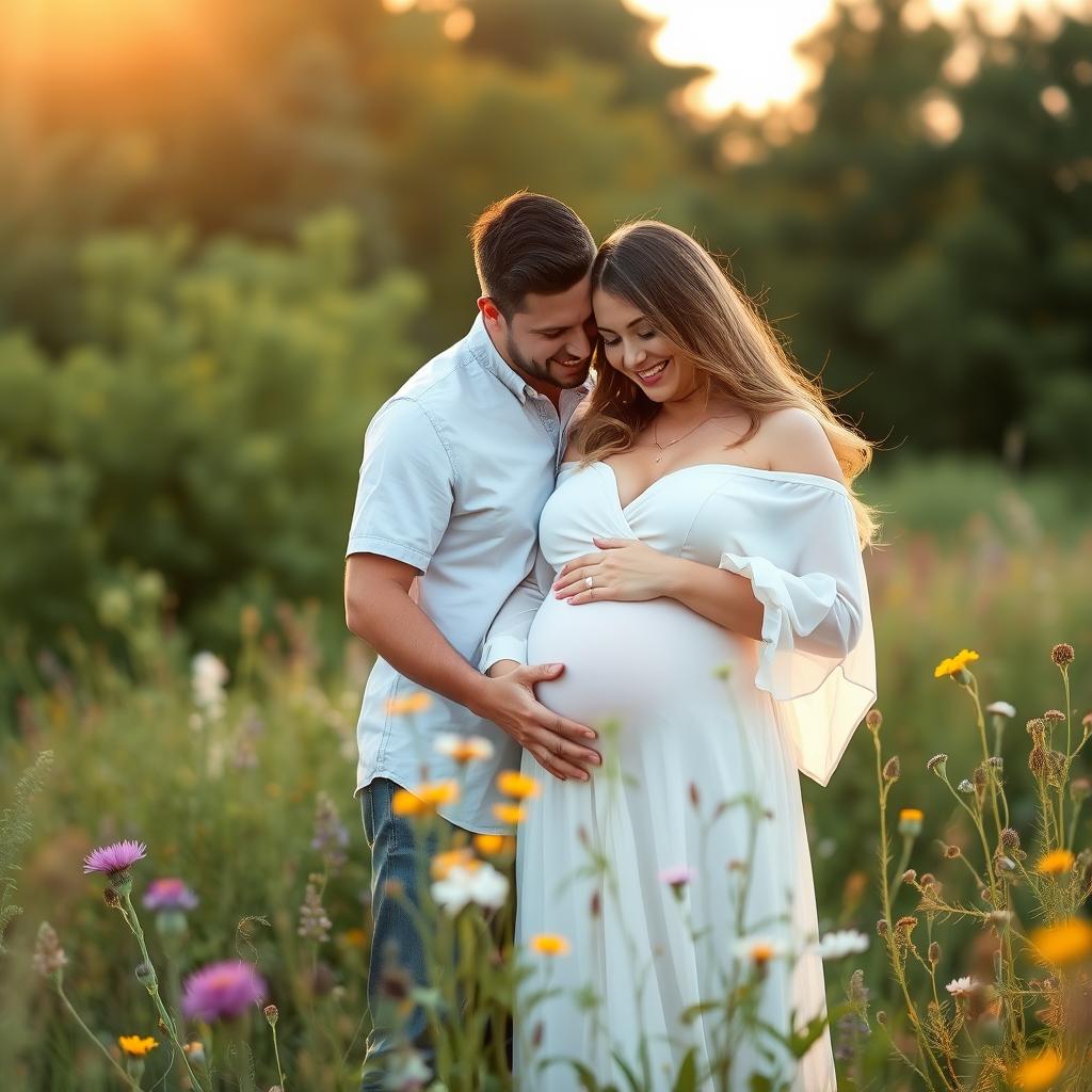 Couple maternity photoshoot