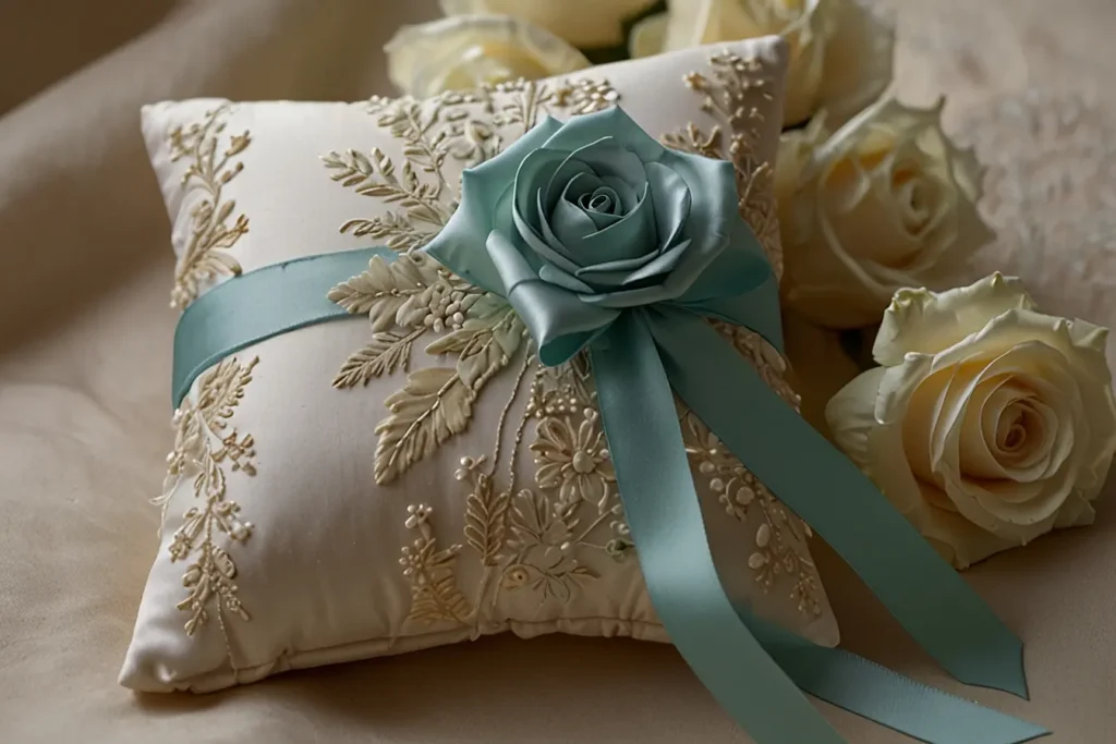 Crafting a Timeless Treasure Ring Bearer Pillows02