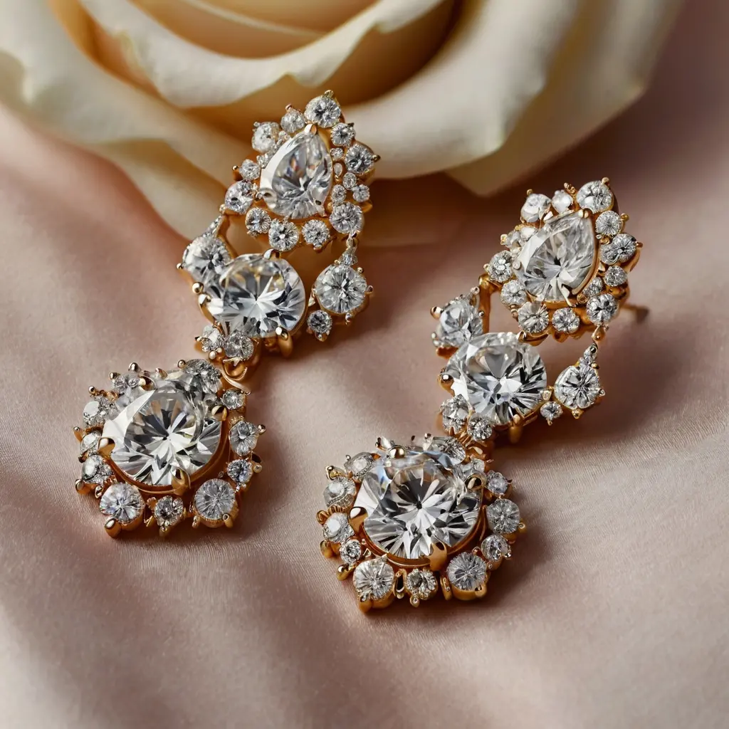 Dazzling Bridal Earrings01