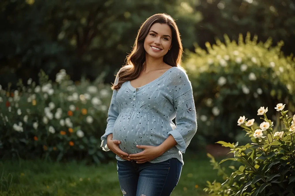 Denim Jeans Maternity Shoot02