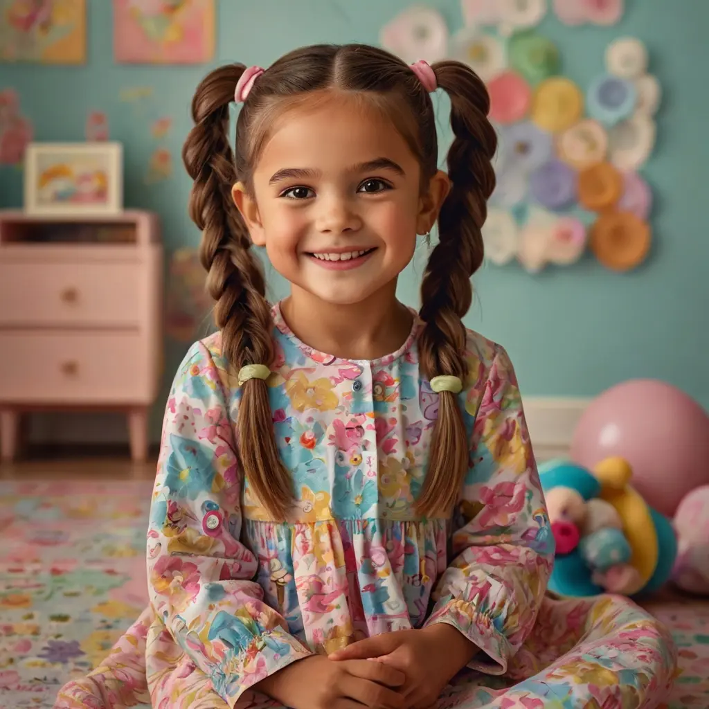 Embrace the Cuteness Adorable Hairstyles for Your 5 Year Old Girl02