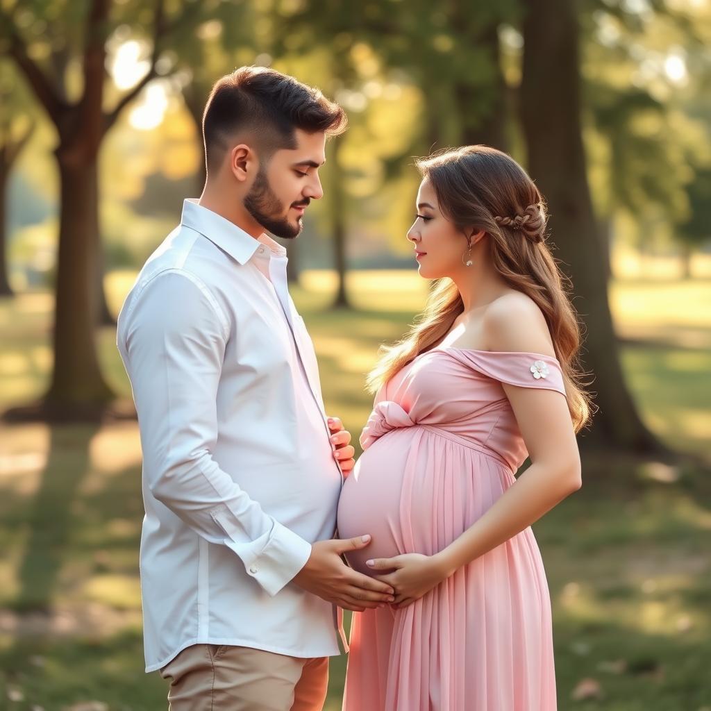 Enhancing maternity portraits