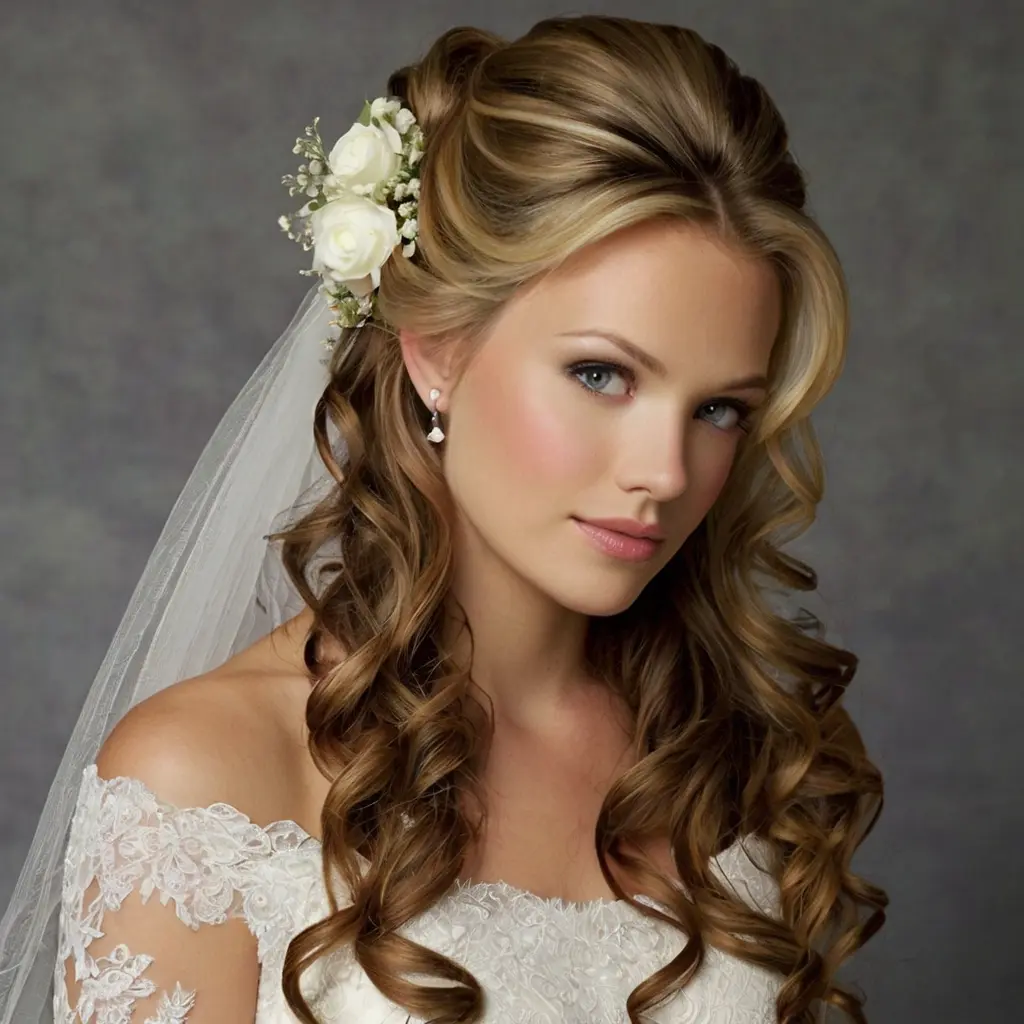 Hairstyles for Brides with Long Locks02