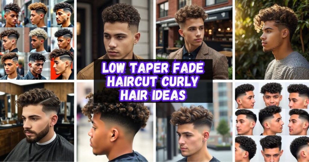 Low Taper Fade Haircut Curly Hair Ideas