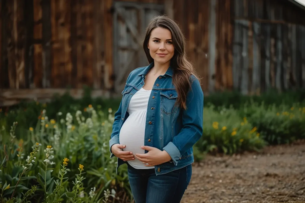 Maternity Denim Jacket02