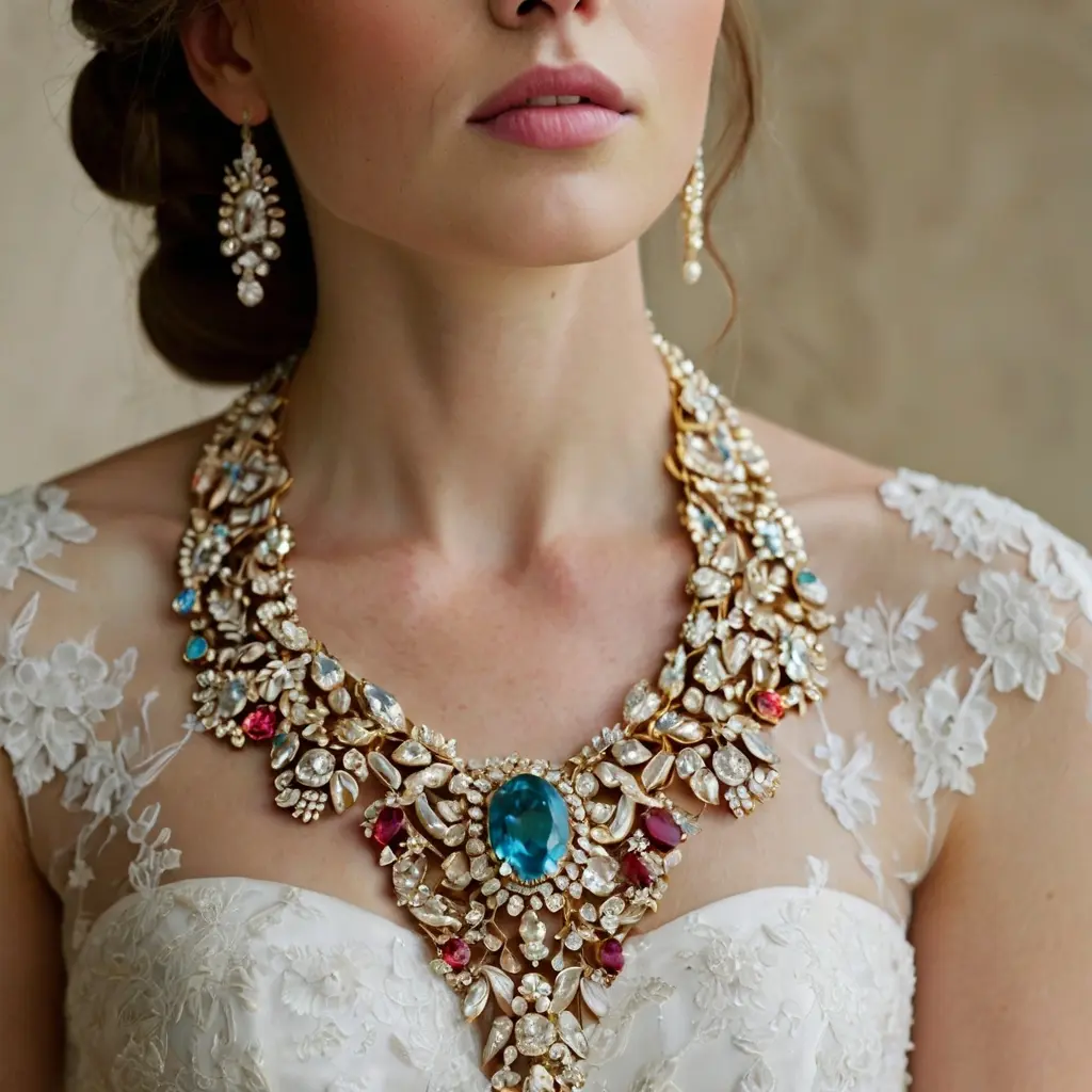 Statement Necklaces for Brides02