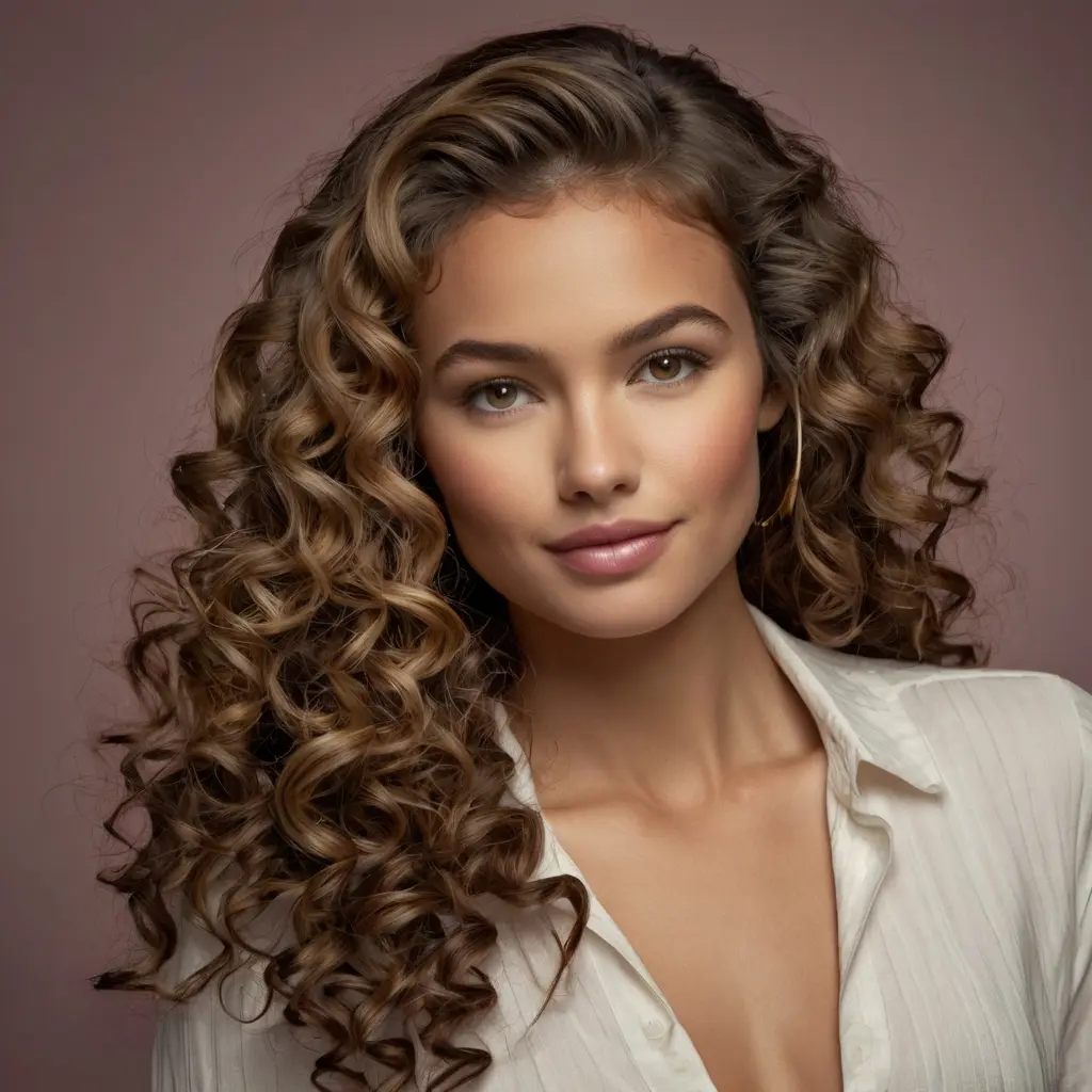 The Versatility of Half Up Half Down Curly Hairstyles01