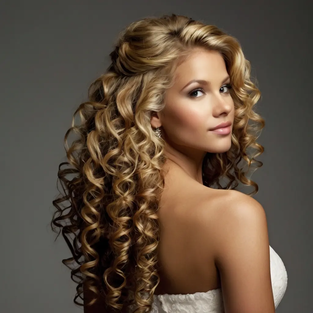 The Versatility of Half Up Half Down Curly Hairstyles02