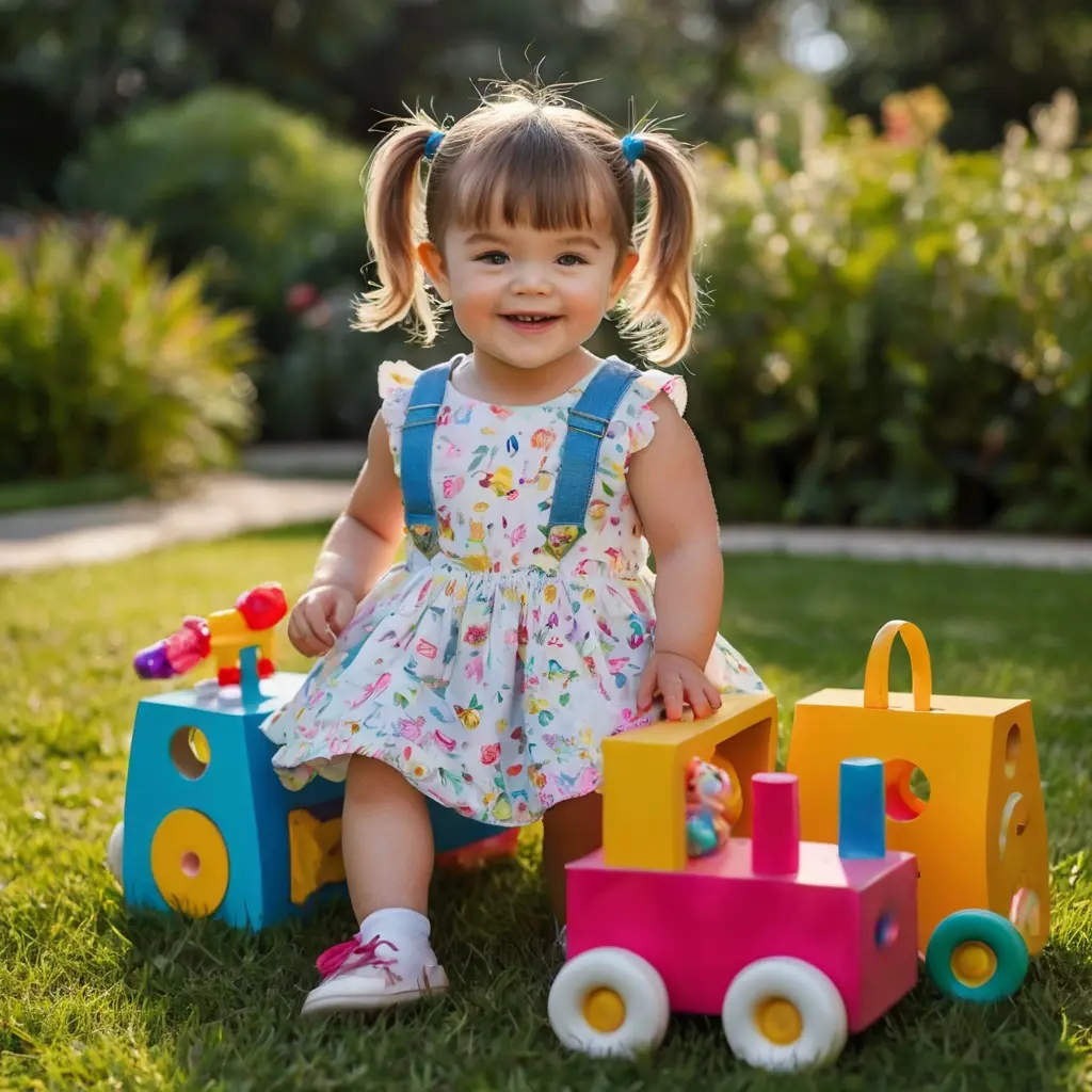 Toddler Tresses Ponytails for the Littlest Ones03 1