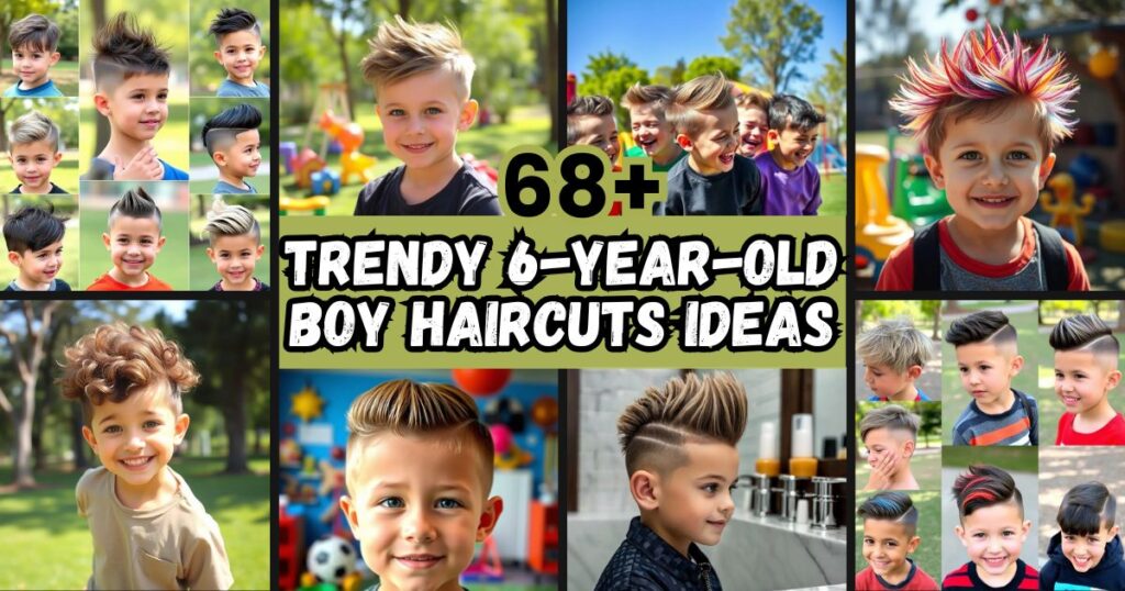 Trendy 6-Year-Old Boy Haircuts Ideas