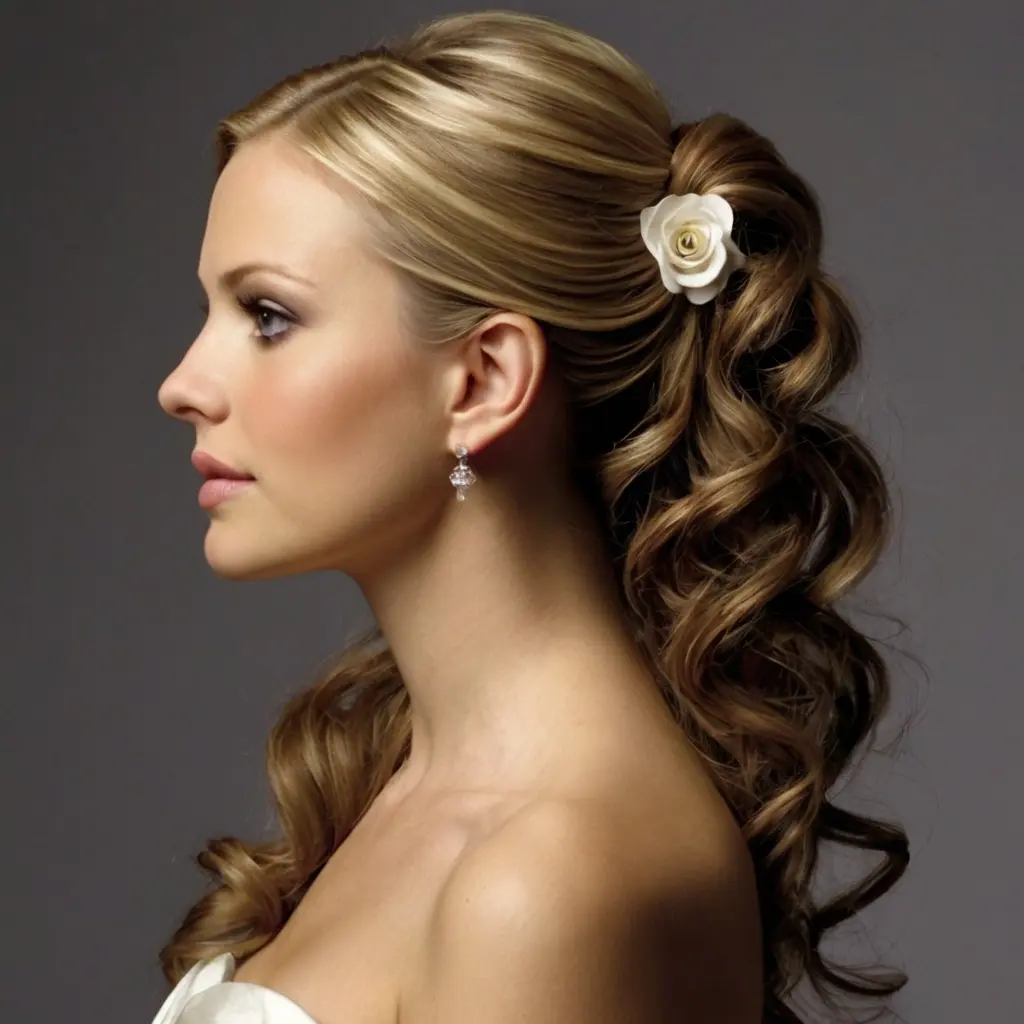 Wedding Hair Trends Half Up Half Down Styles02