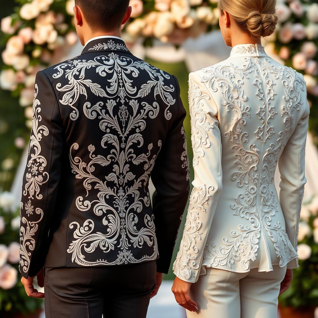 customized wedding jackets