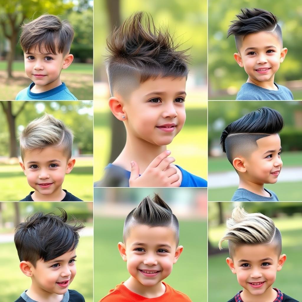 cute 6 year old boy haircuts