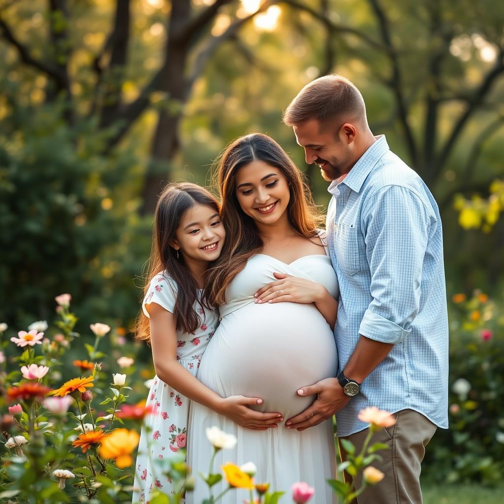 family maternity photoshoot ideas