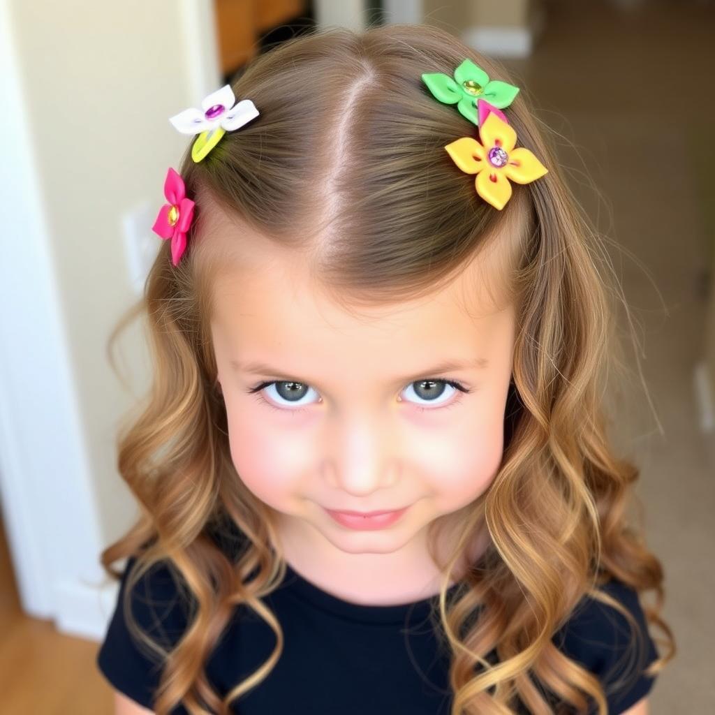 hair style for 5 years old girl