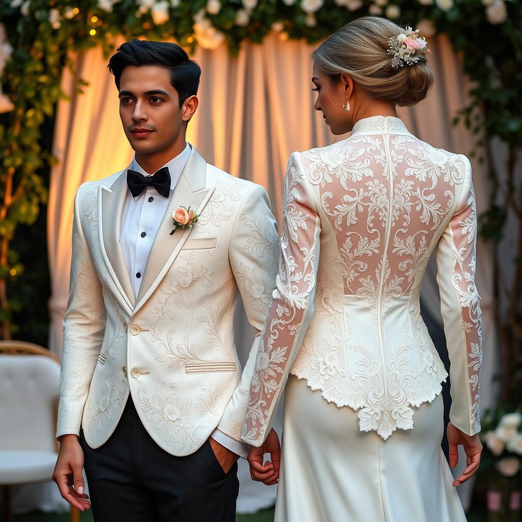 matching wedding jackets