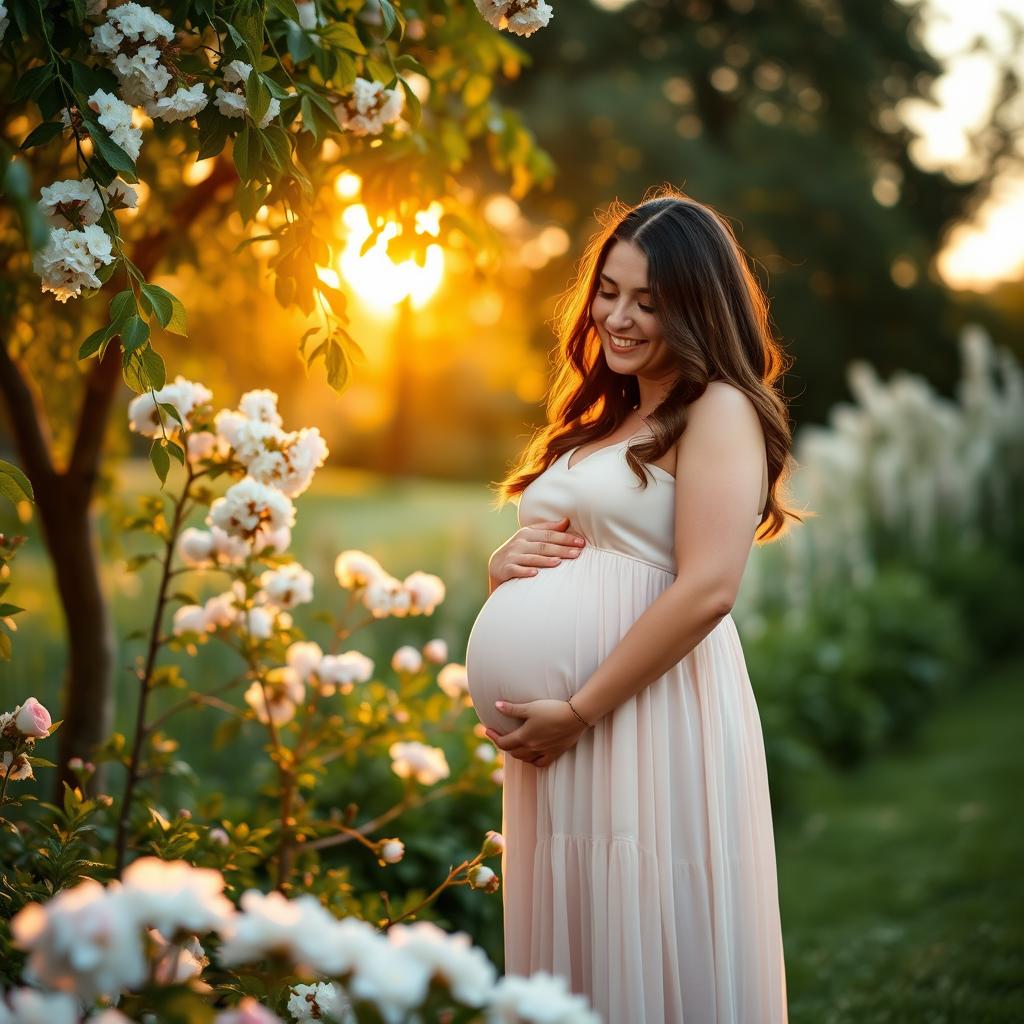 maternity photoshoot for pregnancy announcement