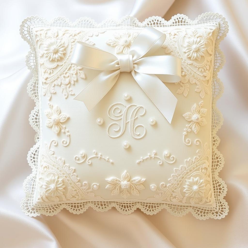 ring pillow embellishments