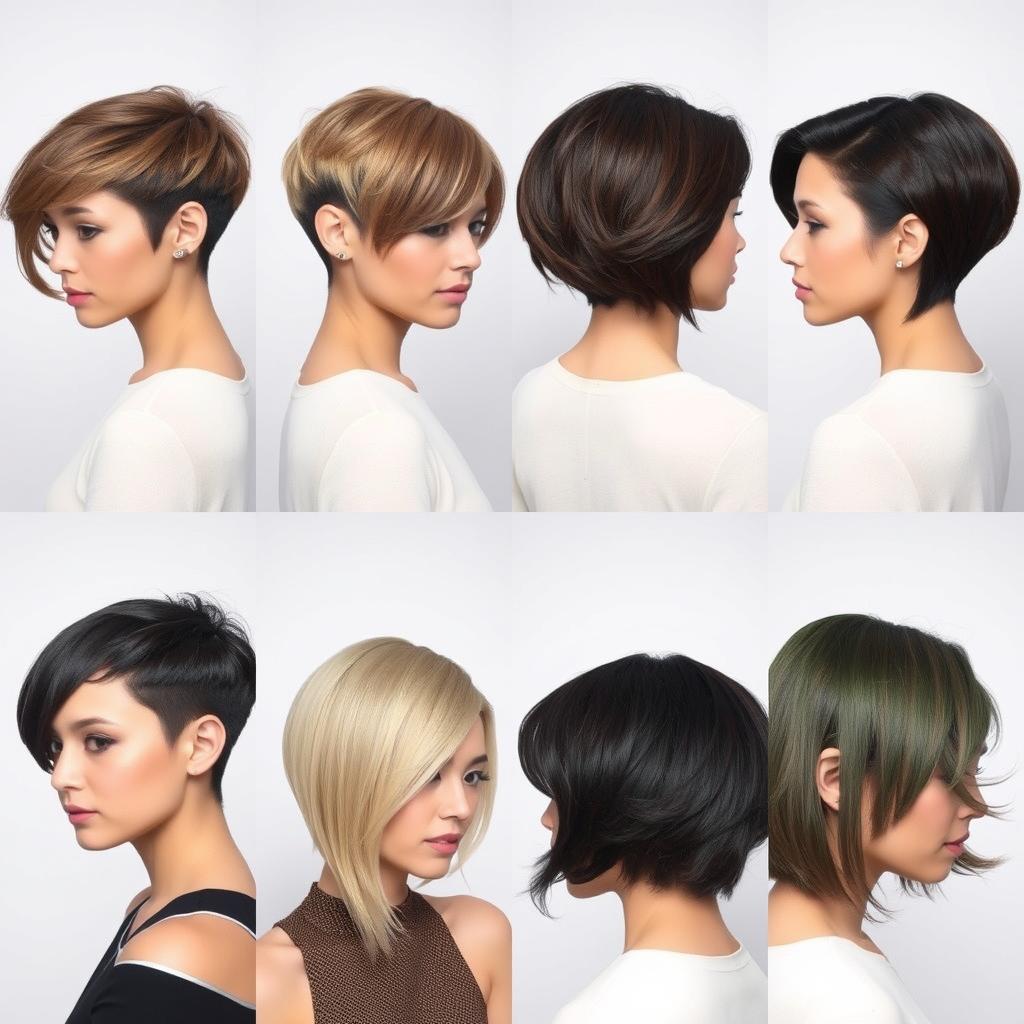 short silk press hairstyles