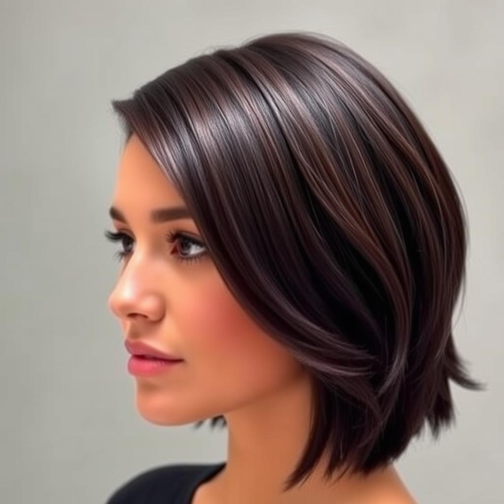 short silk press hairstyles