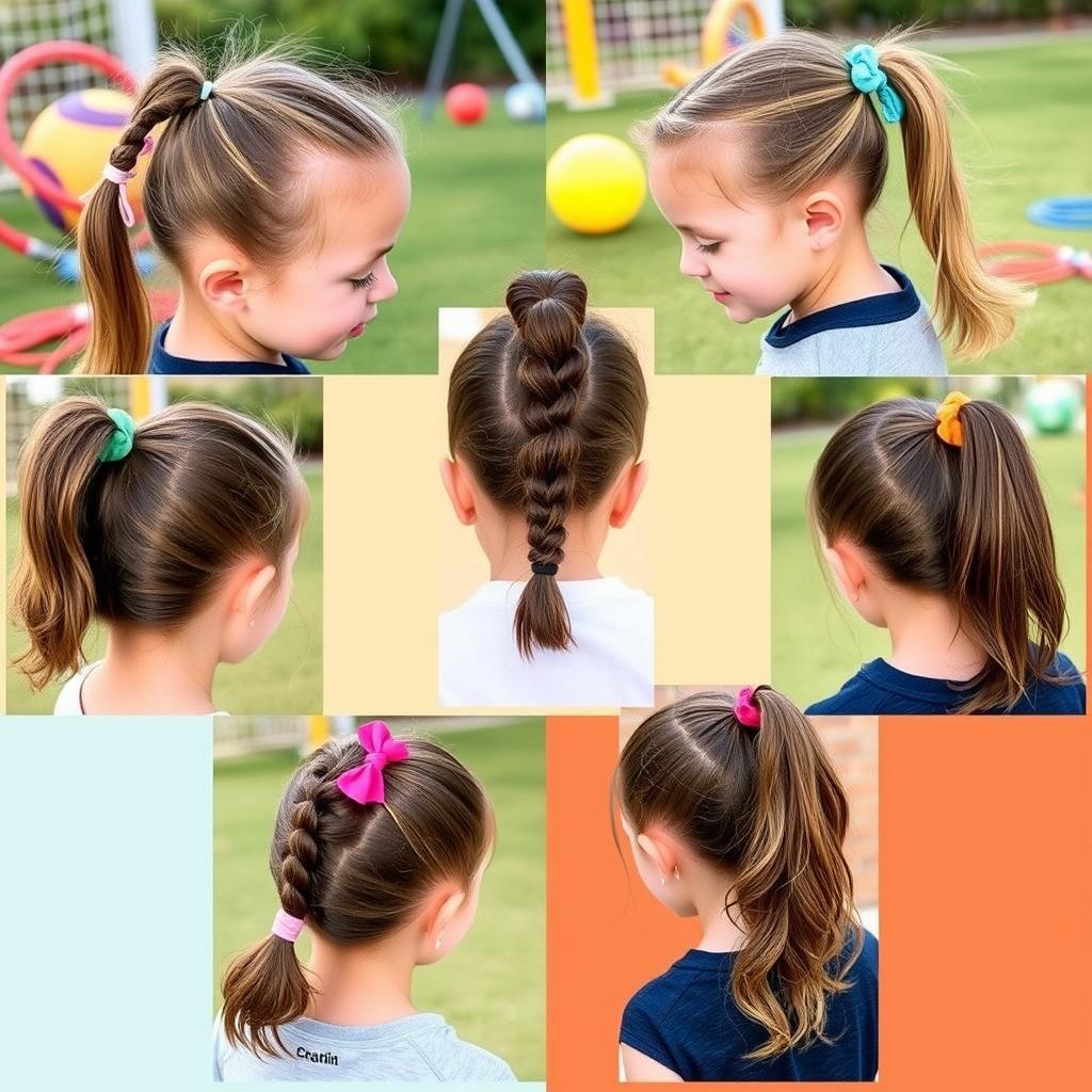 sporty ponytail hairstyles