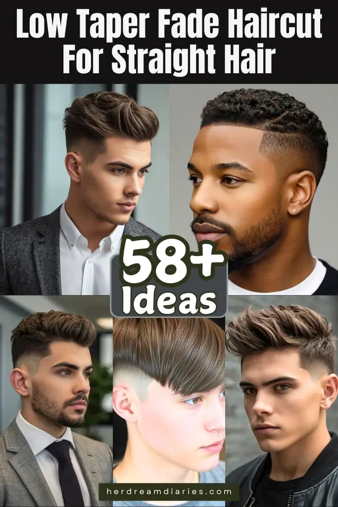 58+ Low Taper Fade Haircut Straight Hair Stylish Look