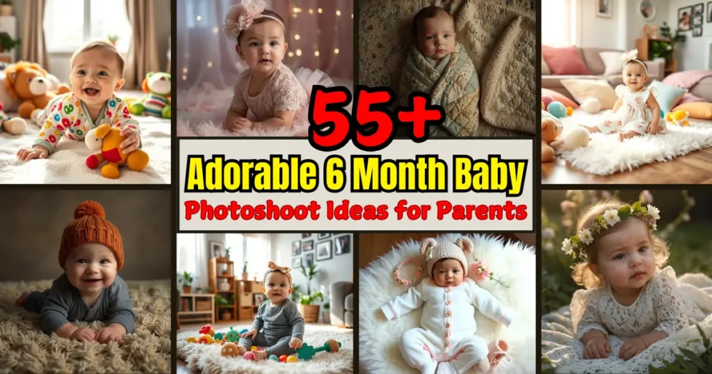 6 Month Baby Photoshoot Ideas for Parents