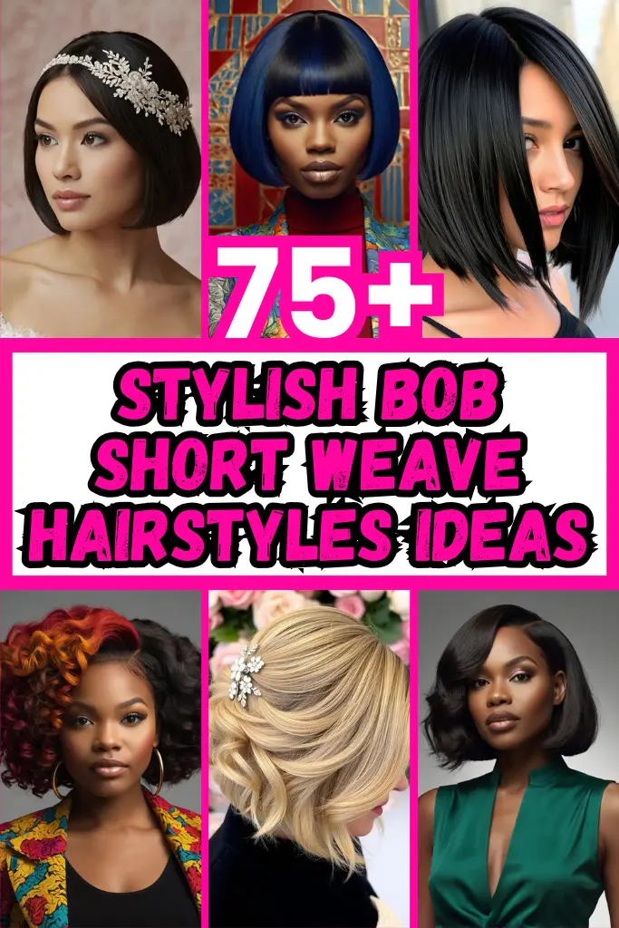 75 Stylish Bob Short Weave Hairstyles Ideas