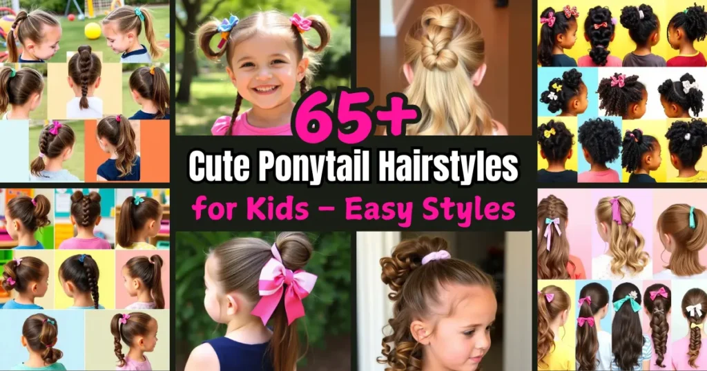 Ponytail Hairstyles for Kids