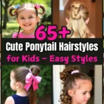 Ponytail Hairstyles for Kids