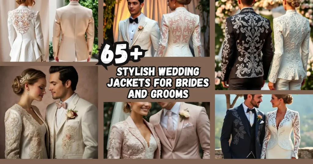 Wedding Jackets for Brides and Grooms