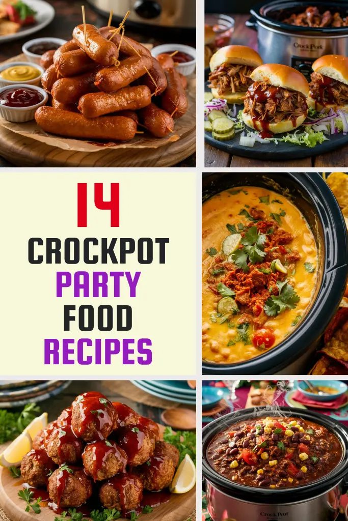 14 Easy Crockpot Party Food Recipes