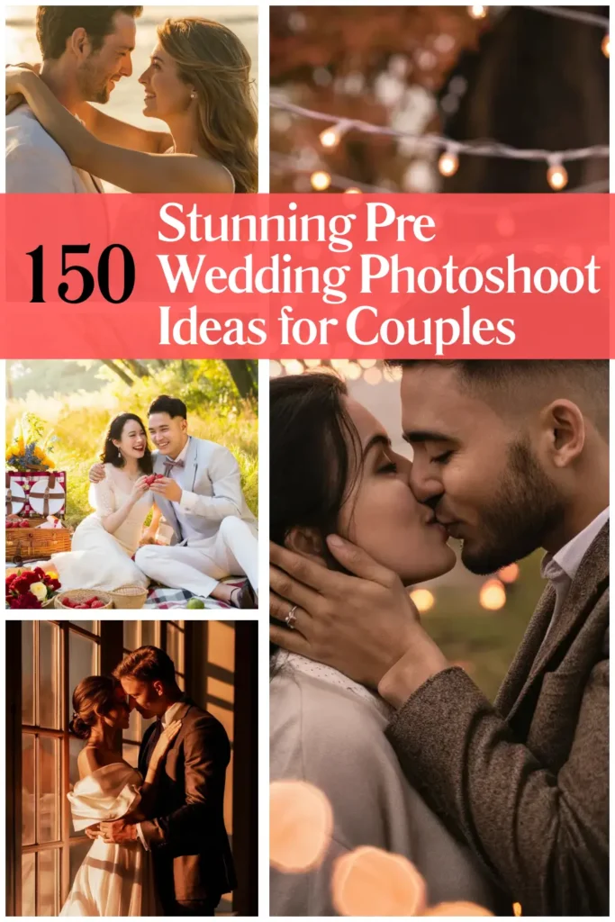 150 Stunning Pre Wedding Photoshoot Ideas for Couples