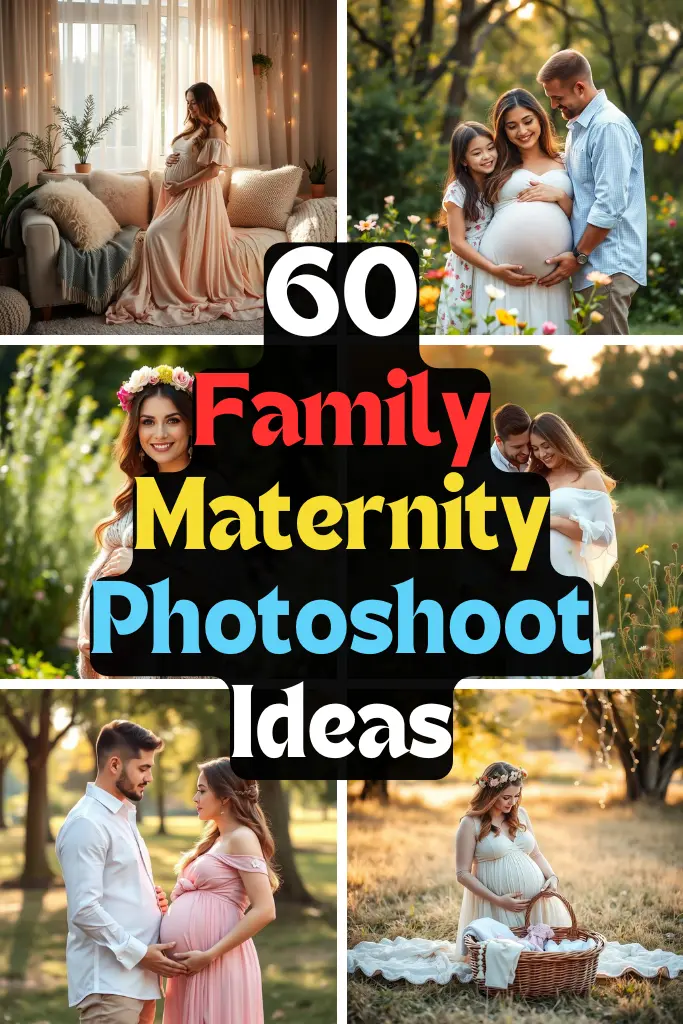 58+ Family Maternity Photoshoot Ideas Capture the Love