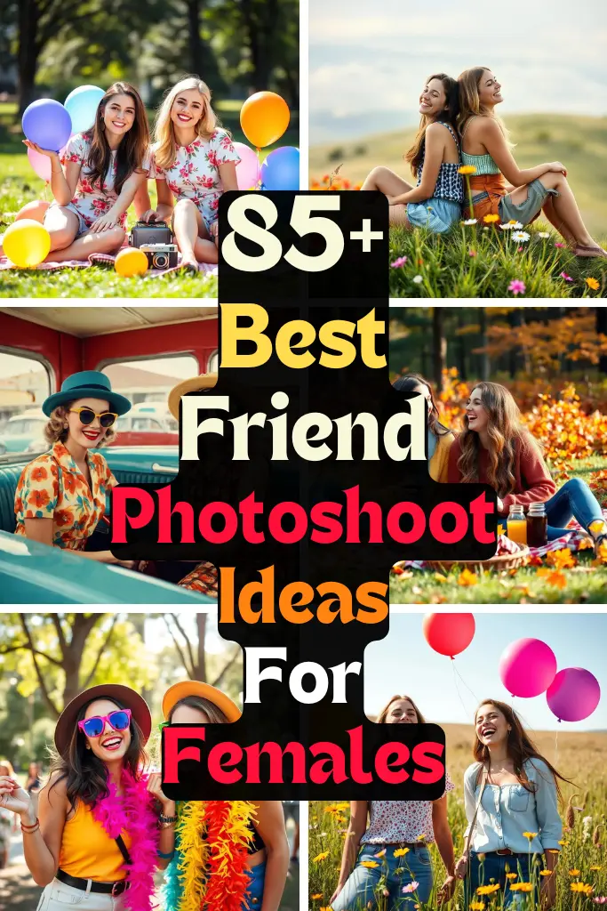 85+ Fun Best Friend Photoshoot Ideas for Females