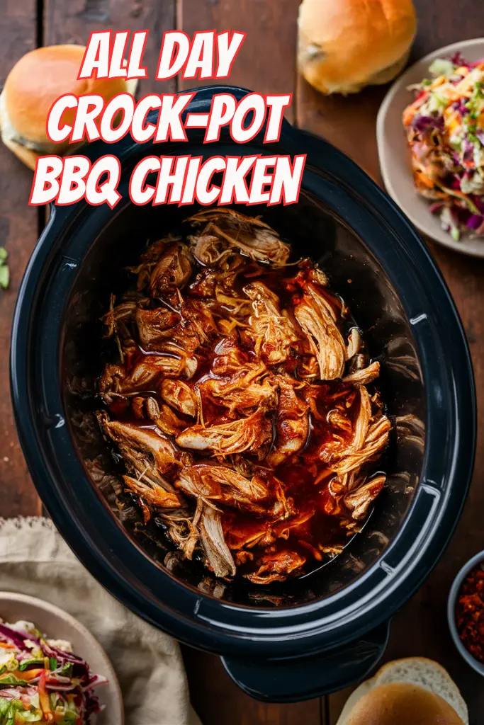 14 Best Crock Pot All Day Chicken Recipes 3 All day Crock Pot BBQ Chicken