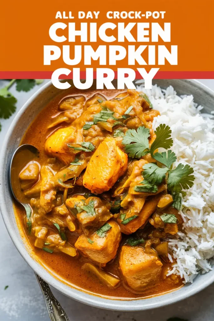 14 Best Crock Pot All Day Chicken Recipes 11 All day Crock Pot Chicken Pumpkin Curry