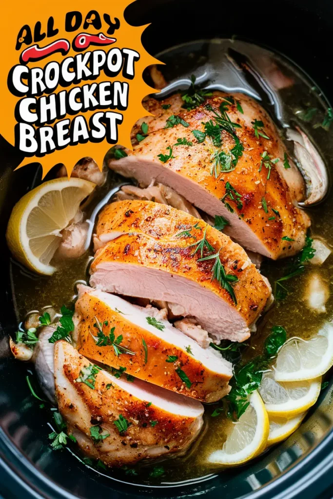 14 Best Crock Pot All Day Chicken Recipes 15 All day Crockpot Chicken Breast