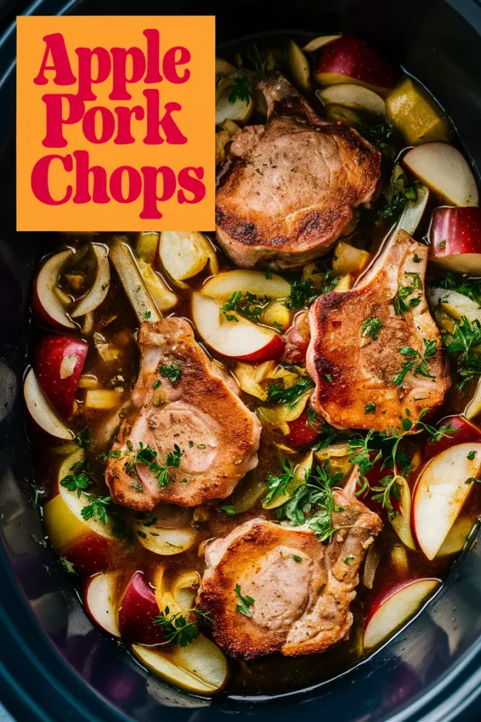 15 Crock Pot Pork Chop Recipes: Delicious, Easy, and Perfect for Any Day 11 Apple Pork Chops