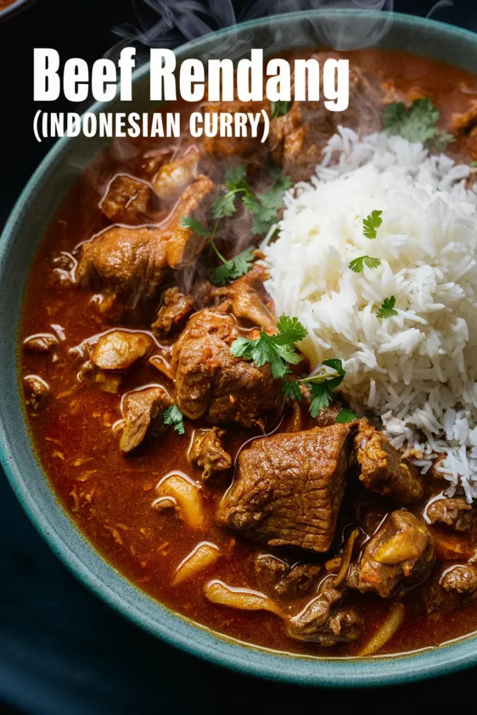 Beef Rendang Indonesian Curry