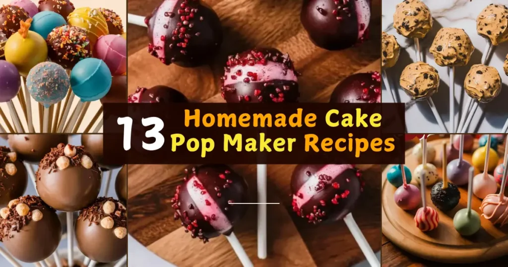 Cake Pop Maker Recipes