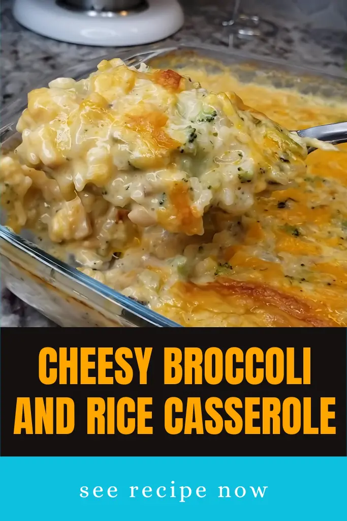 Cheesy Broccoli and Rice Casserole