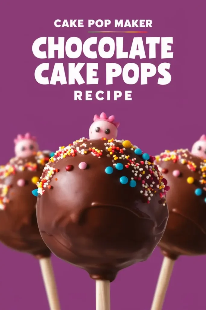 13 Cake Pop Maker Recipes 3 Chocolate Cake Pops Recipe 1