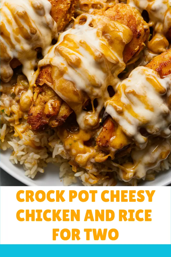 13 Easy Crockpot Chicken And Rice Recipes 5 Crock Pot Cheesy Chicken and Rice For Two