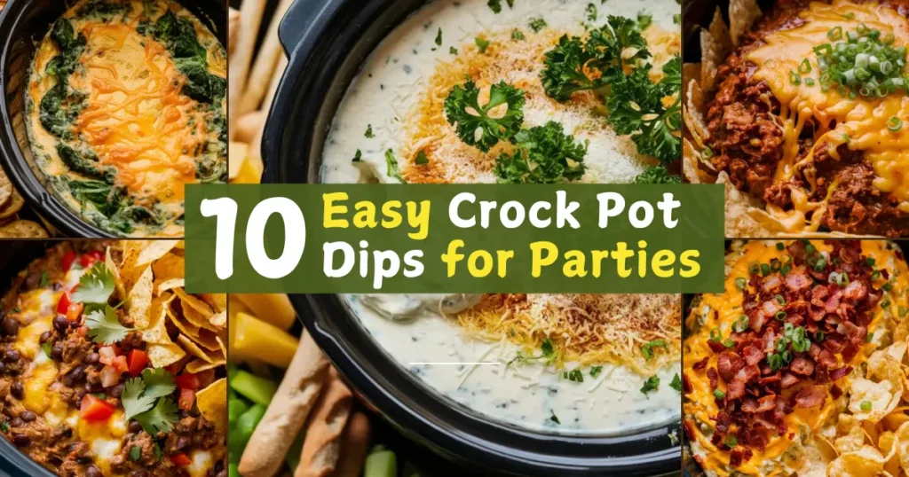 Crock Pot Dips for Parties