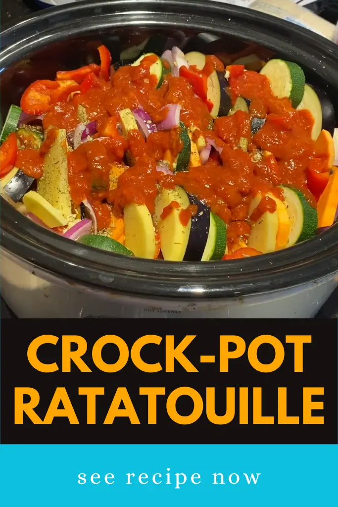Crock Pot Ratatouille