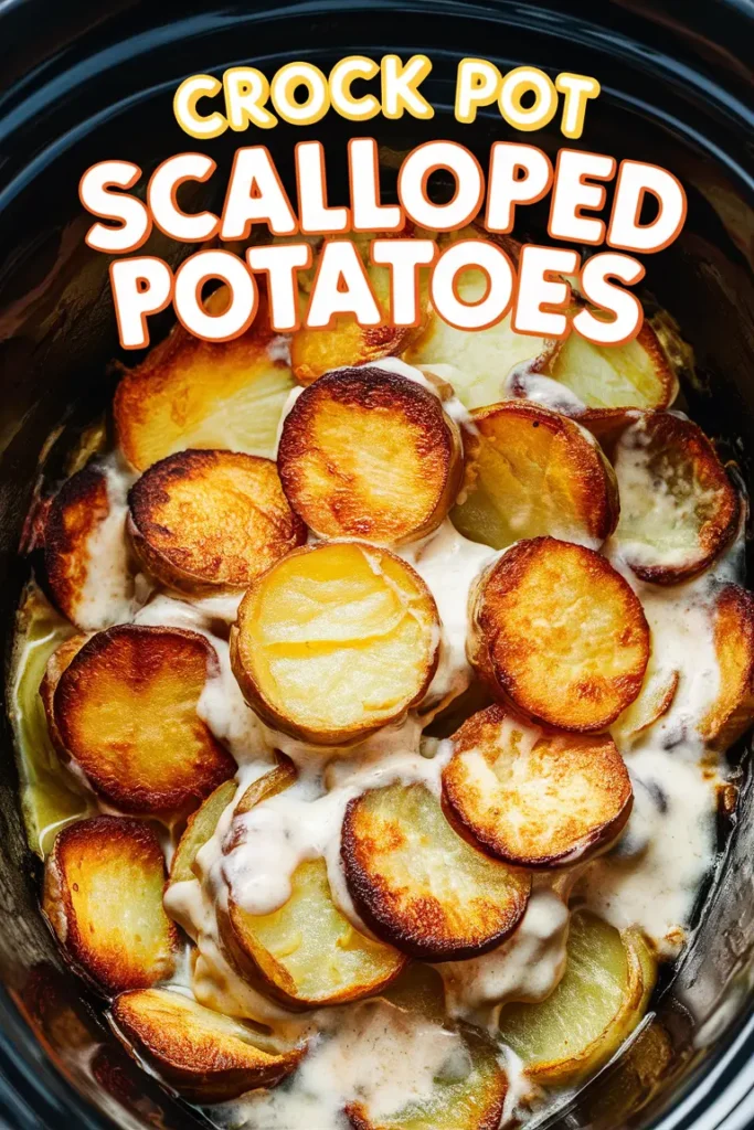 Crock Pot Scalloped Potatoes